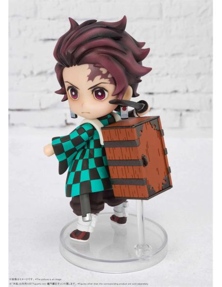 Figura Tanjiro Kamado Figuarts Mini - Demon Slayer - Kimetsu no Yaiba