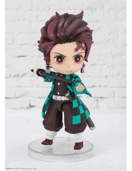 Figura Tanjiro Kamado Figuarts Mini - Demon Slayer - Kimetsu no Yaiba