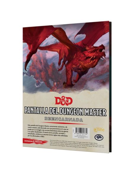 Pantalla DM Reencarnada - Dungeons & Dragons