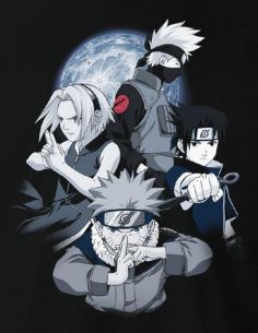 Camiseta Naruto Team - Naruto Shippuden 2