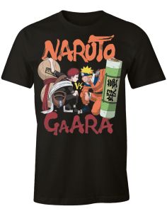 Camiseta Naruto VS Gaara - Naruto Shippuden