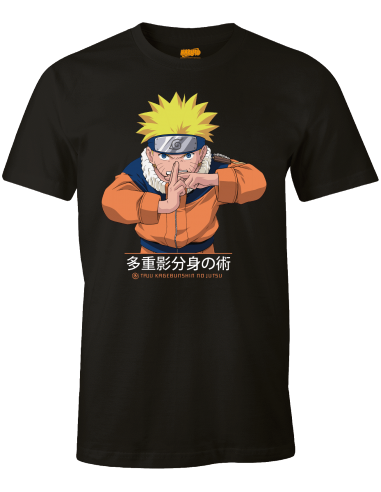 Camiseta Jutsu Black - Naruto Shippuden