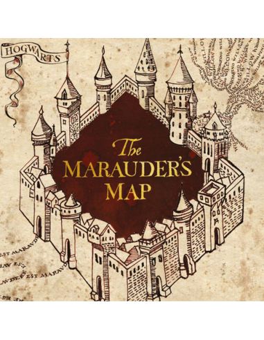 Tarjeta Mapa del Merodeador - MinaLima - Harry Potter