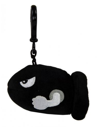 Llavero peluche Mocchi-Mocchi Bullet Bill - Mario Bros