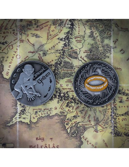 Moneda Gollum y Anillo Único - Edición Limitada - El Señor de los Anillos