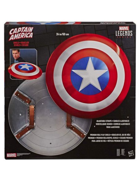 Escudo Capitán América réplica 1:1 - Marvel Legends - Marvel