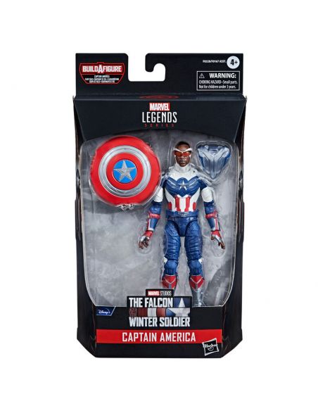 Figura Capitán América Sam Wilson 15 cm Marvel Legends - Marvel