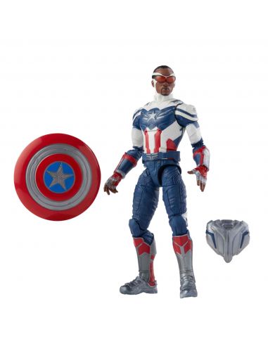 Figura Capitán América Sam Wilson 15 cm Marvel Legends - Marvel
