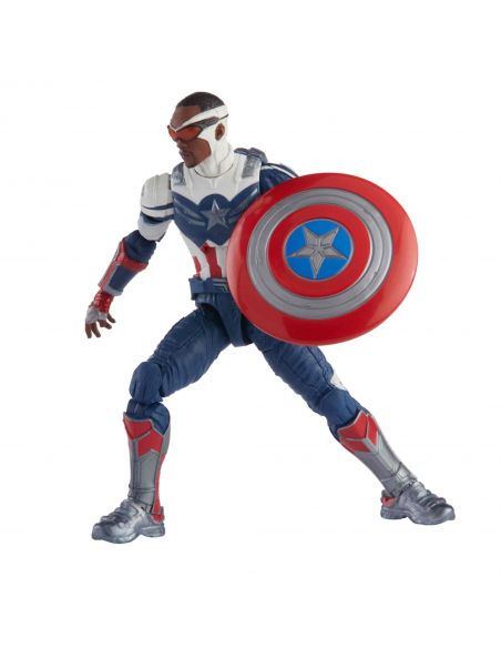 Figura Capitán América Sam Wilson 15 cm Marvel Legends - Marvel