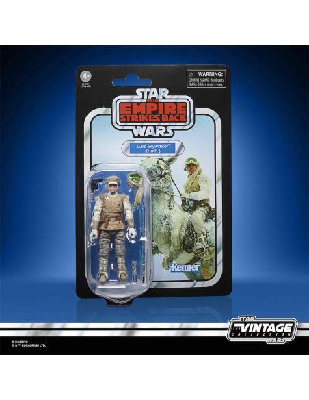 Figura Luke Skywalker Hoth - Star Wars Vintage - Star Wars