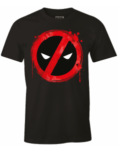 Camiseta Deadpool Forbiden Splash Head - Marvel