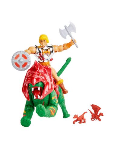 Figura He-Man y Battle Cat - Masters del Universo Origins