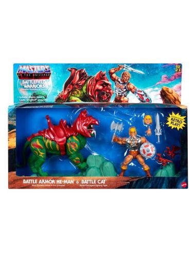 Figura He-Man y Battle Cat - Masters del Universo Origins