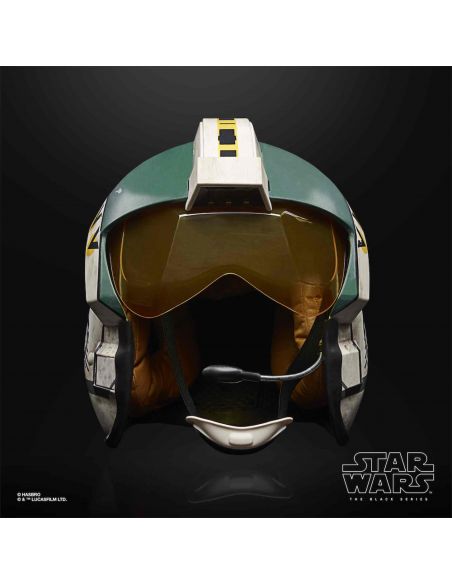Réplica Casco Piloto X-Wing Battle Simulation de Wedge Antilles - Black Series - Star Wars