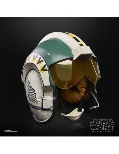 Réplica Casco Piloto X-Wing Battle Simulation de Wedge Antilles - Black Series - Star Wars
