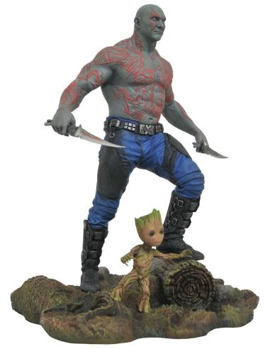 Figura Drax y baby Groot 25 cm - Marvel - Marvel Gallery