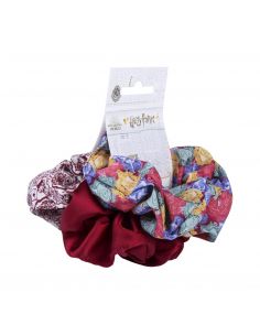 Pack de 3 Scrunchies Escudos - Harry Potter