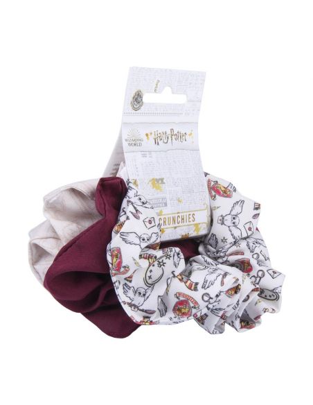 Pack de 3 Scrunchies Hedwig - Harry Potter