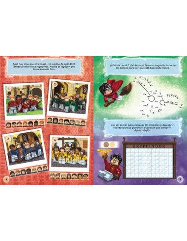 Harry Potter Lego Juguemos a Quidditch