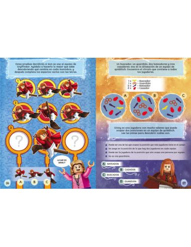 Harry Potter Lego Juguemos a Quidditch