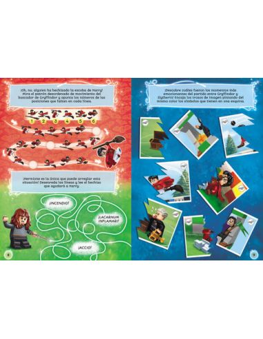 Harry Potter Lego Juguemos a Quidditch