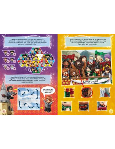 Harry Potter Lego Juguemos a Quidditch