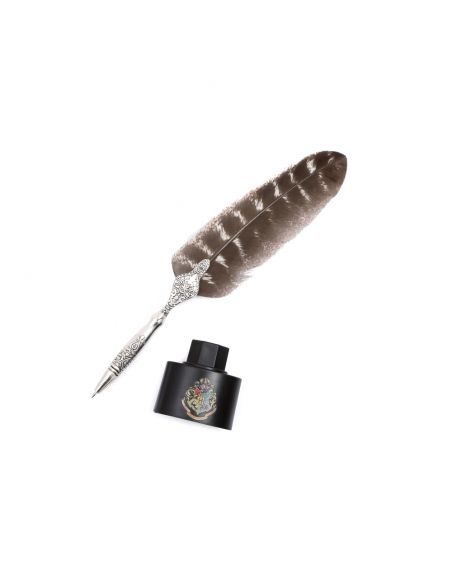 Bolígrafo Pluma y Tintero Hogwarts - Harry Potter