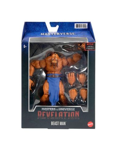 Figura Beast Man 18 cm - Masters del Universo Revelation
