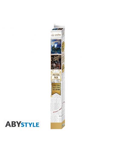 Pack Posters Harry Potter Retro