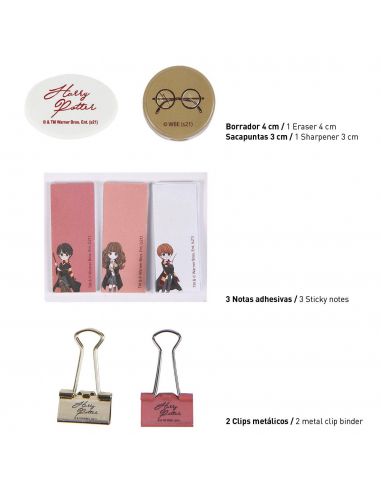 Pack regalo Harry Potter escolar - Harry Potter