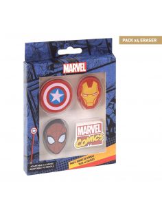 Pack 4 Gomas Marvel