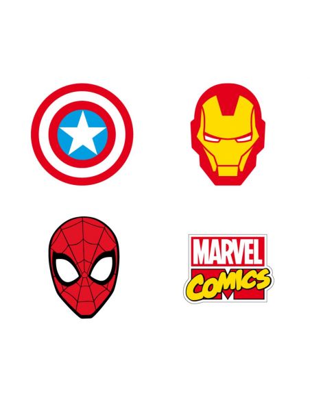 Pack 4 Gomas Marvel