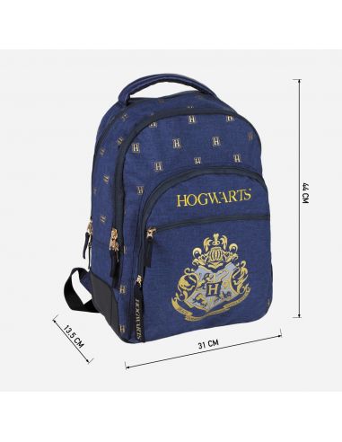 Mochila Harry Potter Hogwarts Azul - Harry Potter