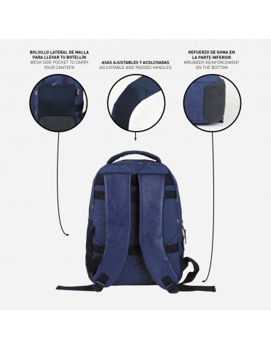 Mochila Harry Potter Hogwarts Azul - Harry Potter