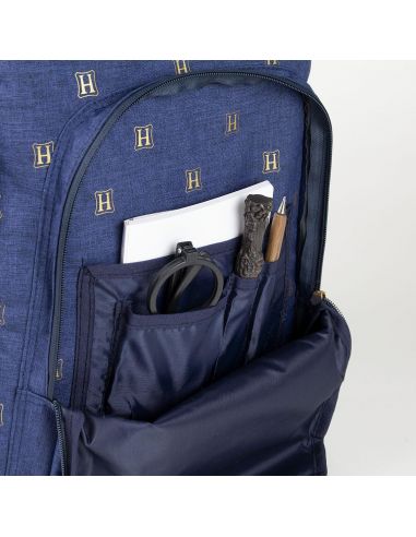 Mochila Harry Potter Hogwarts Azul - Harry Potter