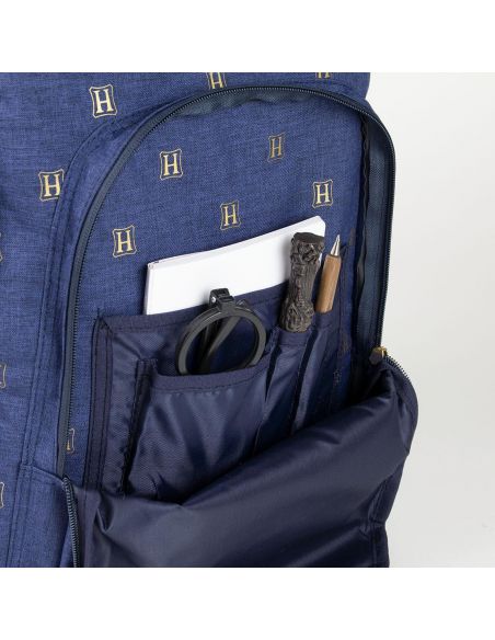 Mochila Harry Potter Hogwarts Azul - Harry Potter