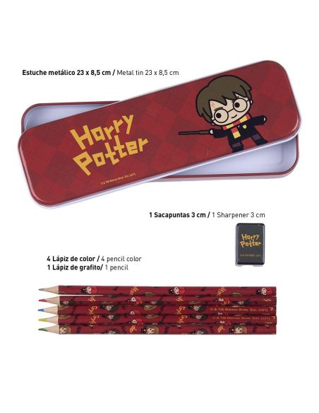 Pack regalo Harry Potter papelería Chibi - Harry Potter