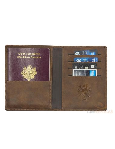 Cartera para Pasaporte escudo Gryffindor - Harry Potter