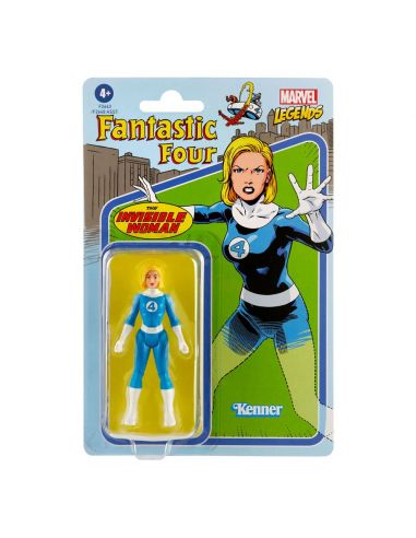 Figura Mujer Invisible 9,5 cm Marvel Legends Retro - Marvel