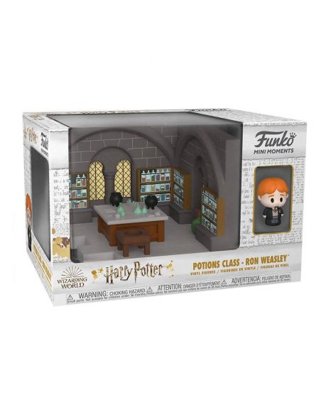 Funko Ron Weasley Clase de Pociones - Mini Moments - Harry Potter
