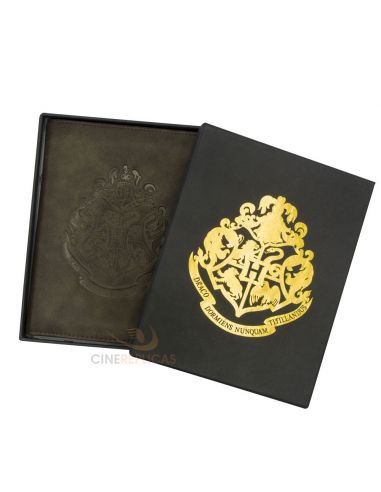Cartera para Pasaporte escudo Hogwarts - Harry Potter