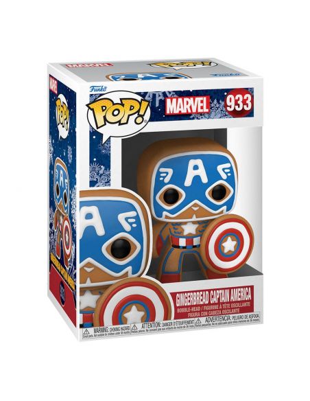 FUNKO POP! Capitán América Galleta 936 - Marvel