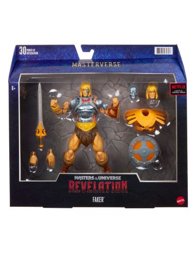 Figura Faker Deluxe MASTERVERSE - Masters del Universo Revelation - MOTU