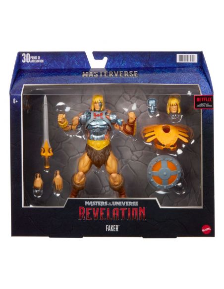 Figura Faker Deluxe MASTERVERSE - Masters del Universo Revelation - MOTU