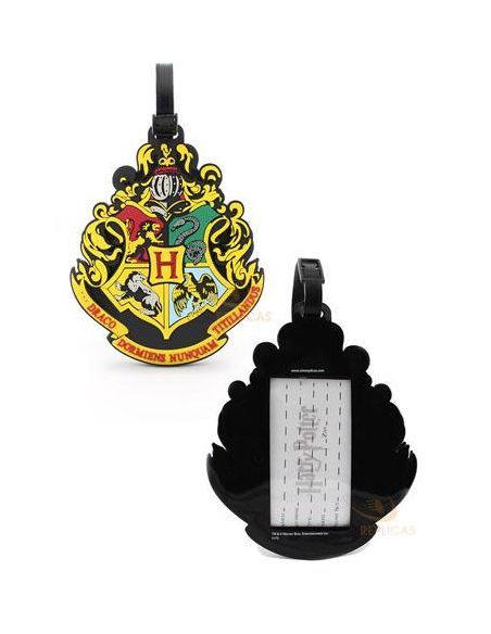 Etiqueta para equipaje Escudo Hogwarts - Harry Potter