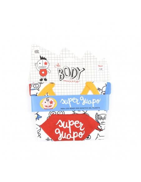 Body Super Guapo - Manga larga