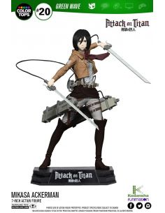 Figura Mikasa Ackerman 18 cm - Ataque a los Titanes
