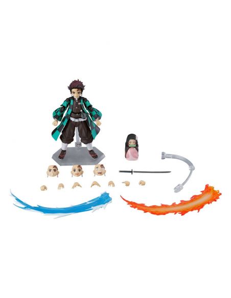 Figura Figma Tanjiro Kamado DX Edition 13 cm - Kimetsu no Yaiba