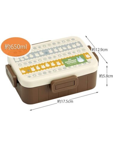 Fiambrera Mi vecino Totoro Rectangular - Caja Bento - Studio Ghibli