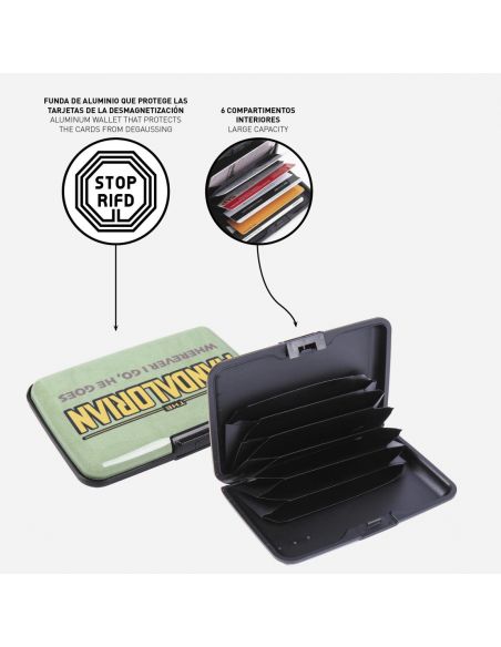 Cartera Tarjetero rígido The Mandalorian - Star Wars